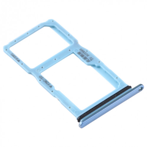 Plateau pour Carte SIM + Plateau pour Carte SIM / Plateau pour Carte Micro SD pour Huawei P20 Lite (2019) (Twilight) SH96JS508-04