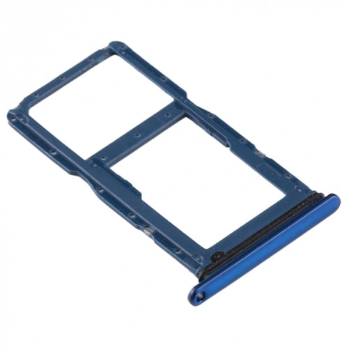Plateau pour Carte SIM + Plateau pour Carte SIM / Plateau pour Carte Micro SD pour Huawei P20 Lite (2019) (Bleu) SH596L389-04