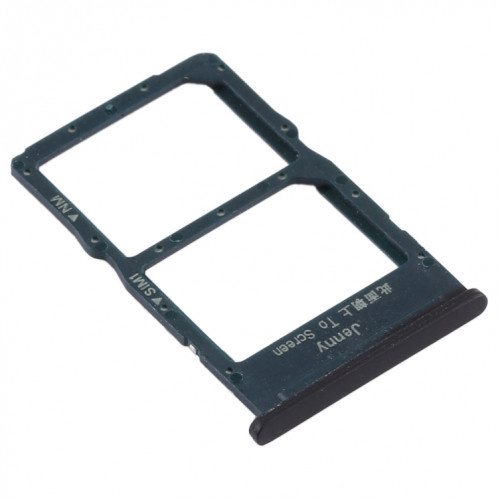 Plateau Carte SIM + Plateau Carte NM pour Huawei P40 Lite (Noir) SH600B619-04