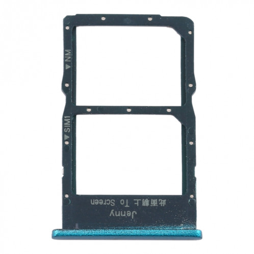Plateau de la carte SIM + plateau de la carte NM pour Huawei P40 Lite (vert) SH600G1233-04
