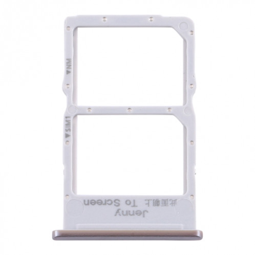 Plateau Carte SIM + Plateau Carte NM pour Huawei P40 Lite (Argent) SH600S1956-04