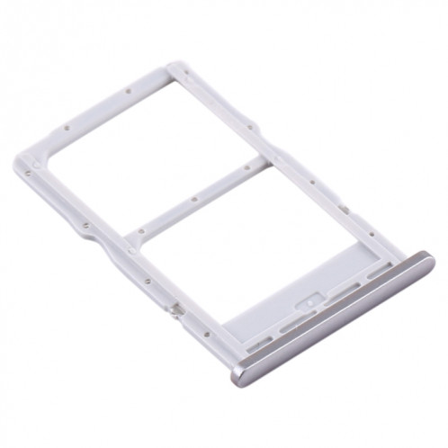 Plateau Carte SIM + Plateau Carte NM pour Huawei P40 Lite (Argent) SH600S1956-04