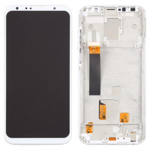 Écran LCD TFT pour Meizu 16 Plus Assemblage complet du numériseur avec cadre, ne prenant pas en charge l'identification des empreintes digitales SH06011304-07