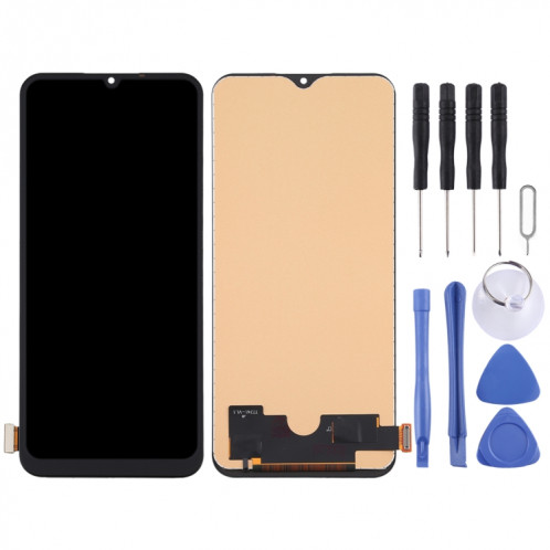 Écran LCD matériel TFT et assemblage complet du numériseur (ne prenant pas en charge l'identification d'empreintes digitales) pour Xiaomi Mi 10 Lite 5G / Mi 10 Youth 5G SH06081492-06