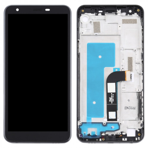 Écran LCD pour LG K30 (2019)LM-X320EMW LMX320EMW Assemblage complet du numériseur avec cadre (Noir) SH674B1009-06