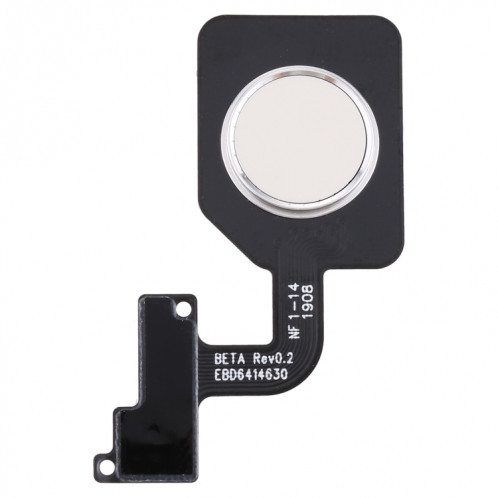 Câble flexible de capteur d'empreintes digitales pour LG G8s ThinQ LMG810 LM-G810 LMG810EAW (blanc) SH689W497-04
