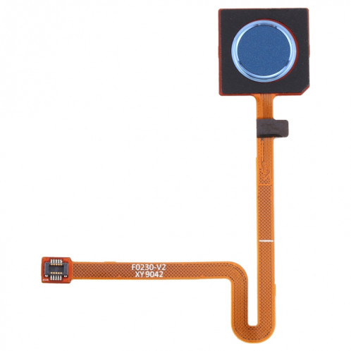 Câble flexible de capteur d'empreintes digitales pour LG K50 LMX520BMW LMX520EMW LM-X520 / Q60 LMX525EAW LMX525BAW LM-X525 / K12 Prime / K12 Max (Brésil) LMX525BAW (bleu) SH692L1001-04
