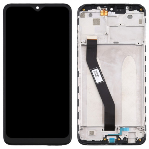Écran LCD et numériseur complet avec cadre pour Xiaomi Redmi 8A / Redmi 8 (noir) SH96BL520-06