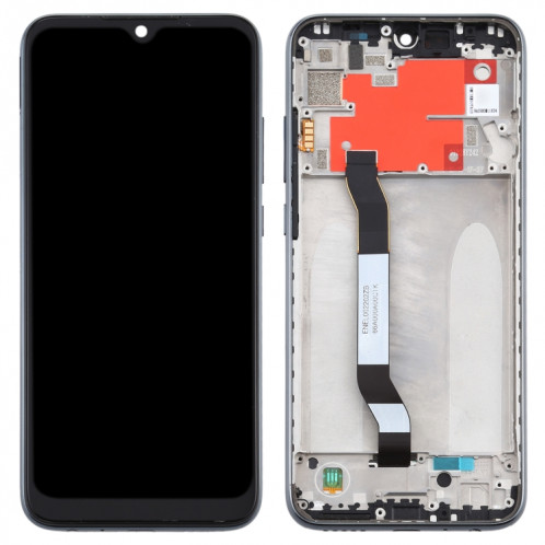 Écran LCD et numériseur complet avec cadre pour Xiaomi Redmi Note 8T (noir) SH97BL854-06