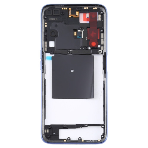 Pour OPPO Realme X50 5G plaque de lunette de cadre moyen (argent) SH700S1801-05