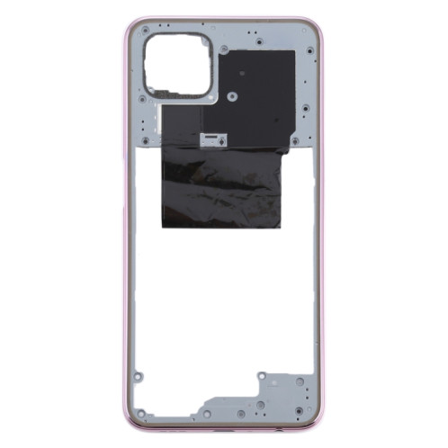 Pour OPPO A92s/Reno4 Z 5G PDKM00 plaque de lunette de cadre moyen (rose) SH755F846-06