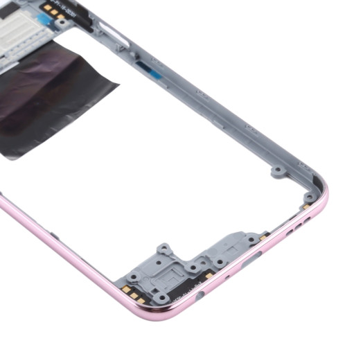 Pour OPPO A92s/Reno4 Z 5G PDKM00 plaque de lunette de cadre moyen (rose) SH755F846-06