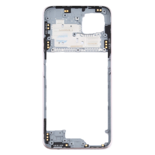 Pour OPPO A92s/Reno4 Z 5G PDKM00 plaque de lunette de cadre moyen (or) SH755J290-06