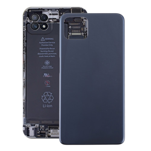 Pour le couvercle arrière de la batterie OPPO A72 5G PDYM20 (noir) SH57BL1493-06