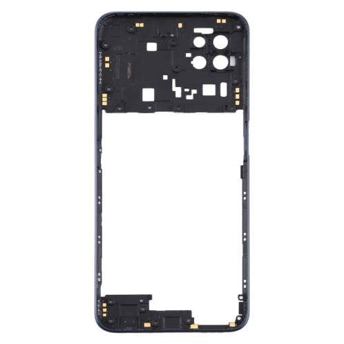 Pour OPPO A72 5G PDYM20 plaque de lunette de cadre moyen (noir) SH758B1051-06