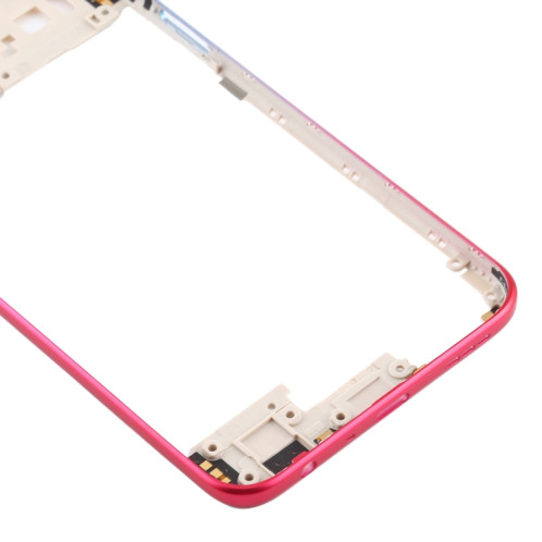 Pour OPPO A72 5G PDYM20 plaque de lunette de cadre moyen (bleu) SH758L543-06