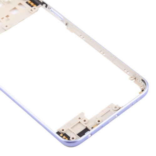 Pour OPPO A72 5G PDYM20 plaque de lunette de cadre moyen (violet) SH758P1240-06