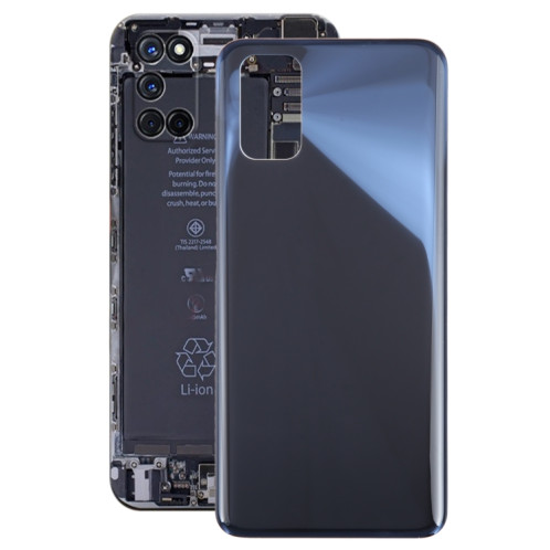 Pour OPPO A52/A92 CPH2061 / CPH2069 Global / PADM00 / PDAM10 Couvercle arrière de la batterie en Chine (noir) SH60BL281-07