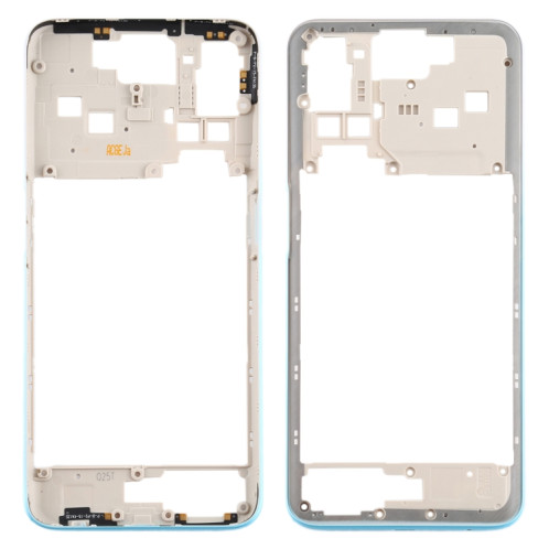 Pour OPPO A52 CPH2061 / CPH2069 (Global) / PADM00 / PDAM10 (Chine) Plaque de cadre intermédiaire (Blanc) SH761W1532-06