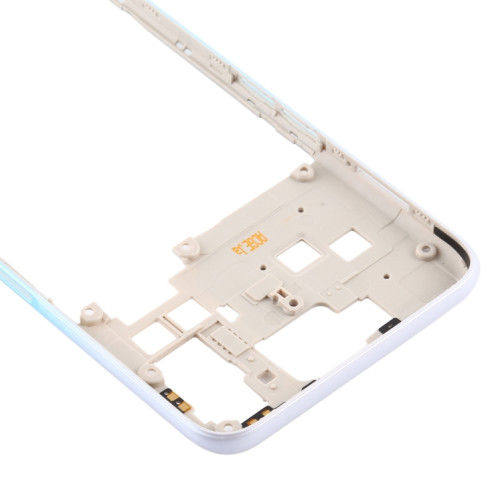 Pour OPPO A52 CPH2061 / CPH2069 (Global) / PADM00 / PDAM10 (Chine) Plaque de cadre intermédiaire (Blanc) SH761W1532-06