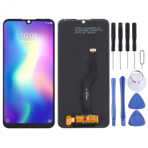 Écran LCD OEM pour ZTE Blade A5 (2020) avec assemblage complet du numériseur (noir) SH780B761-06