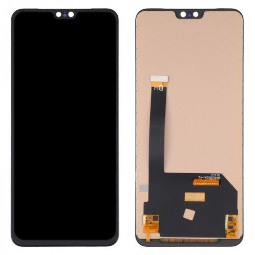 Écran LCD en matériau TFT et ensemble complet de numériseur (ne prenant pas en charge l'identification des empreintes digitales) pour Vivo S7 5G V2020A SH09151670-06