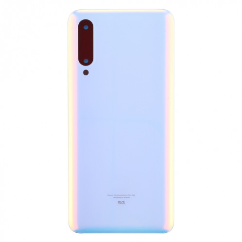 Cache arrière de batterie d'origine pour Xiaomi Mi 9 Pro 5G (blanc) SH50WL377-06