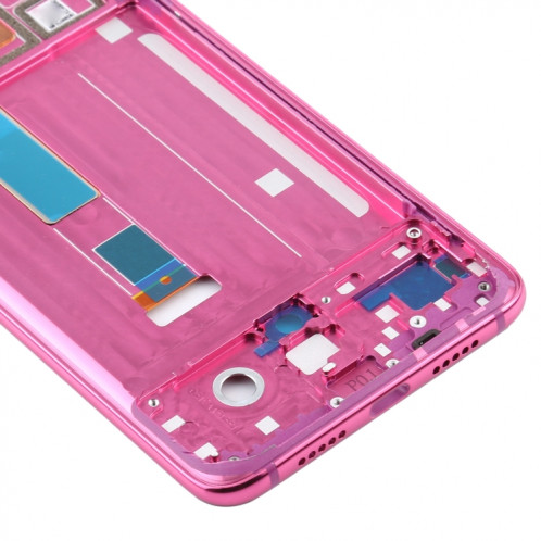 Boîtier avant plaque de cadre LCD pour Xiaomi Mi 9 Pro 5G (rouge) SH951R1209-06