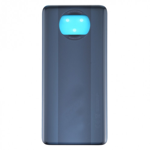 Cache arrière de batterie d'origine pour Xiaomi Poco X3 / Poco X3 NFC M2007J20CG / M2007J20CT (noir) SH53BL17-06