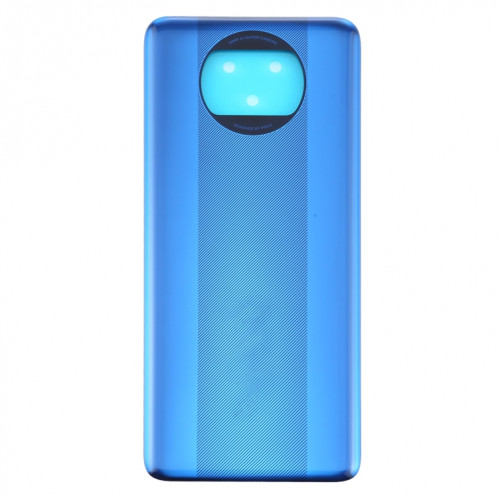 Cache arrière de batterie d'origine pour Xiaomi Poco X3 / Poco X3 NFC M2007J20CG / M2007J20CT (bleu) SH53LL1331-06