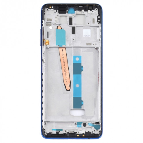 Boîtier avant plaque de lunette de cadre LCD pour Xiaomi Poco X3 / Poco X3 NFC M2007J20CG / M2007J20CT (bleu) SH954L1217-06