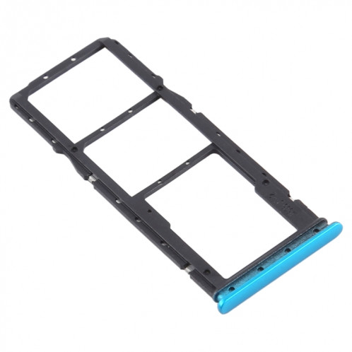 Plateau de la carte SIM + plateau de la carte SIM + plateau de la carte Micro SD pour Xiaomi Redmi 9A (vert) SH958G1300-04