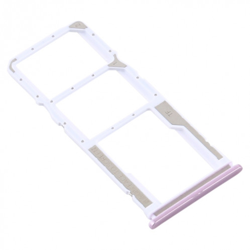 Plateau pour carte SIM + Plateau pour carte SIM + Plateau pour carte Micro SD pour Xiaomi Redmi 9 (Rose) SH959F161-04