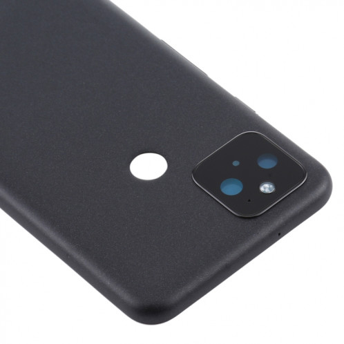 Cache arrière de la batterie d'origine pour Google Pixel 5 GD1YQ / GTT9Q (noir) SH64BL1331-06