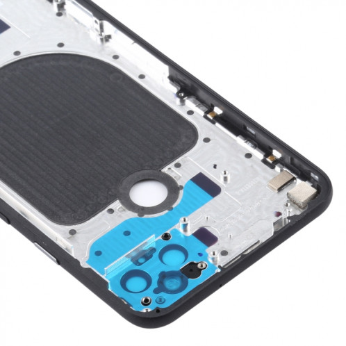 Cache arrière de la batterie d'origine pour Google Pixel 5 GD1YQ / GTT9Q (noir) SH64BL1331-06