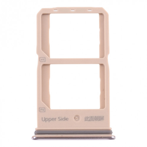 Pour Vivo Y70s V2002A Plateau de carte SIM + Plateau de carte SIM (Or) SH009J197-04