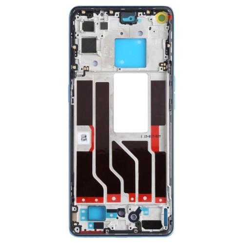 Plaque de lunette LCD de boîtier d'origine pour OPPO Reno5 PRO 5G PDSM00, PDST00, CPH2201 (bleu) SH018L1262-06