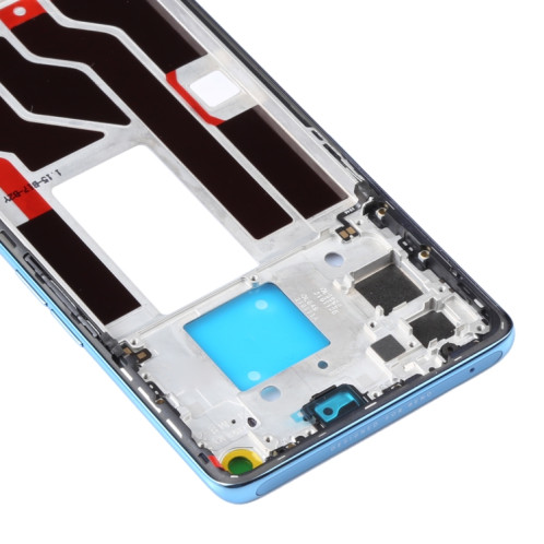 Plaque de lunette LCD de boîtier d'origine pour OPPO Reno5 PRO 5G PDSM00, PDST00, CPH2201 (bleu) SH018L1262-06