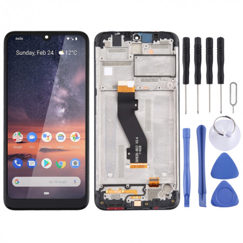 Écran LCD et numériseur complet avec cadre pour Nokia 3.2 SH72BL1534-06
