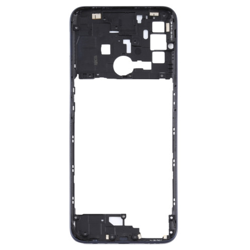 Pour OPPO A53 (2020)/A53 4G/A53s/A32 4G/A33 2020 CPH2127 plaque de lunette de cadre moyen (noir) SH075B1842-06