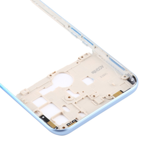 Pour plaque de lunette de cadre moyen OPPO A53 (2020)/A53 4G/A53s/A32 4G/A33 2020 CPH2127 SH075L1643-06