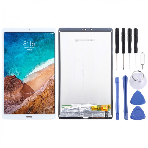 Écran LCD et numériseur complet pour Xiaomi Mi Pad 4 Plus (blanc) SH076W1141-06