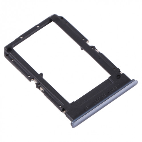 Pour OPPO Reno4 SE/A93 4G/OPPO Reno4 F/Reno4 Lite/F17 Pro PEAT00 PEAM00 plateau de carte SIM + plateau de carte SIM (noir) SH078B58-04