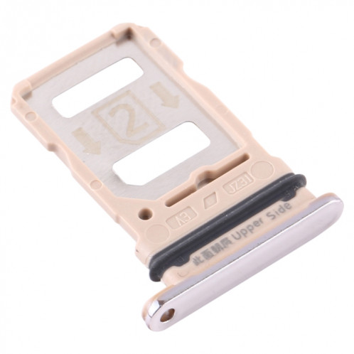 Pour Vivo Y73s V2031A Plateau de carte SIM + Plateau de carte SIM (Or) SH084J742-04