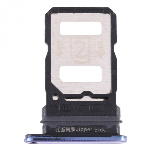 Pour Vivo Y73s V2031A Plateau de carte SIM + Plateau de carte SIM (Violet) SH084P1769-04