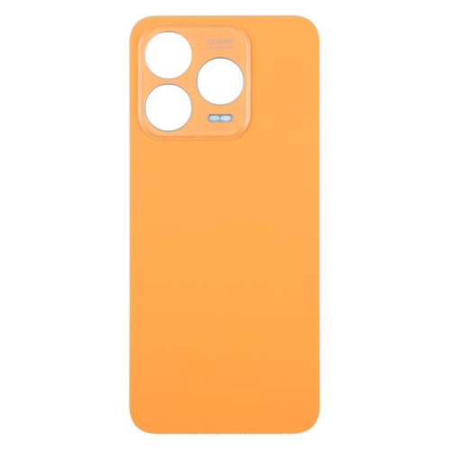 Coque arrière de batterie en cuir avec adhésif pour ZTE Blade V70 (orange) SH13EL1880-07