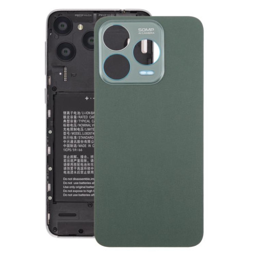 Coque arrière de batterie en cuir avec adhésif pour ZTE Blade V70 SH13GL944-07