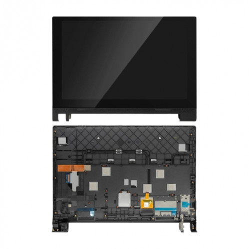 Écran LCD OEM pour Lenovo YOGA Tab 3 10.1 YT3-X50F YT3-X50 Assemblage complet du numériseur avec cadre (Noir) SH154B279-05