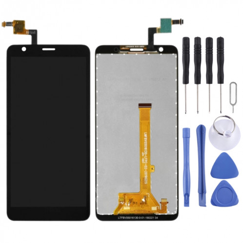 Écran LCD OEM pour ZTE Blade L8 / A3 (2019) avec assemblage complet du numériseur (noir) SH156B561-04
