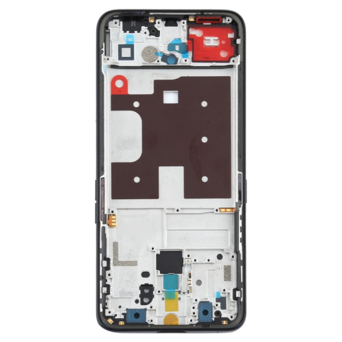 Pour OPPO Reno2 Z/Reno2 F PCKM70 PCKT00 CPH1945 CPH1951 CPH1989 Boîtier avant LCD Frame Bezel Plate (Noir) SH11771161-06